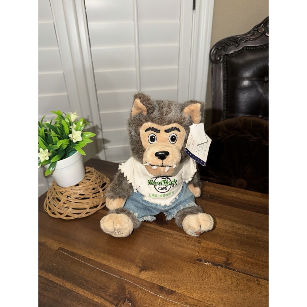HARD ROCK CAFE HALLOWEEN New Orleans WEREWOLF COSTUME BEAR  W/Tags